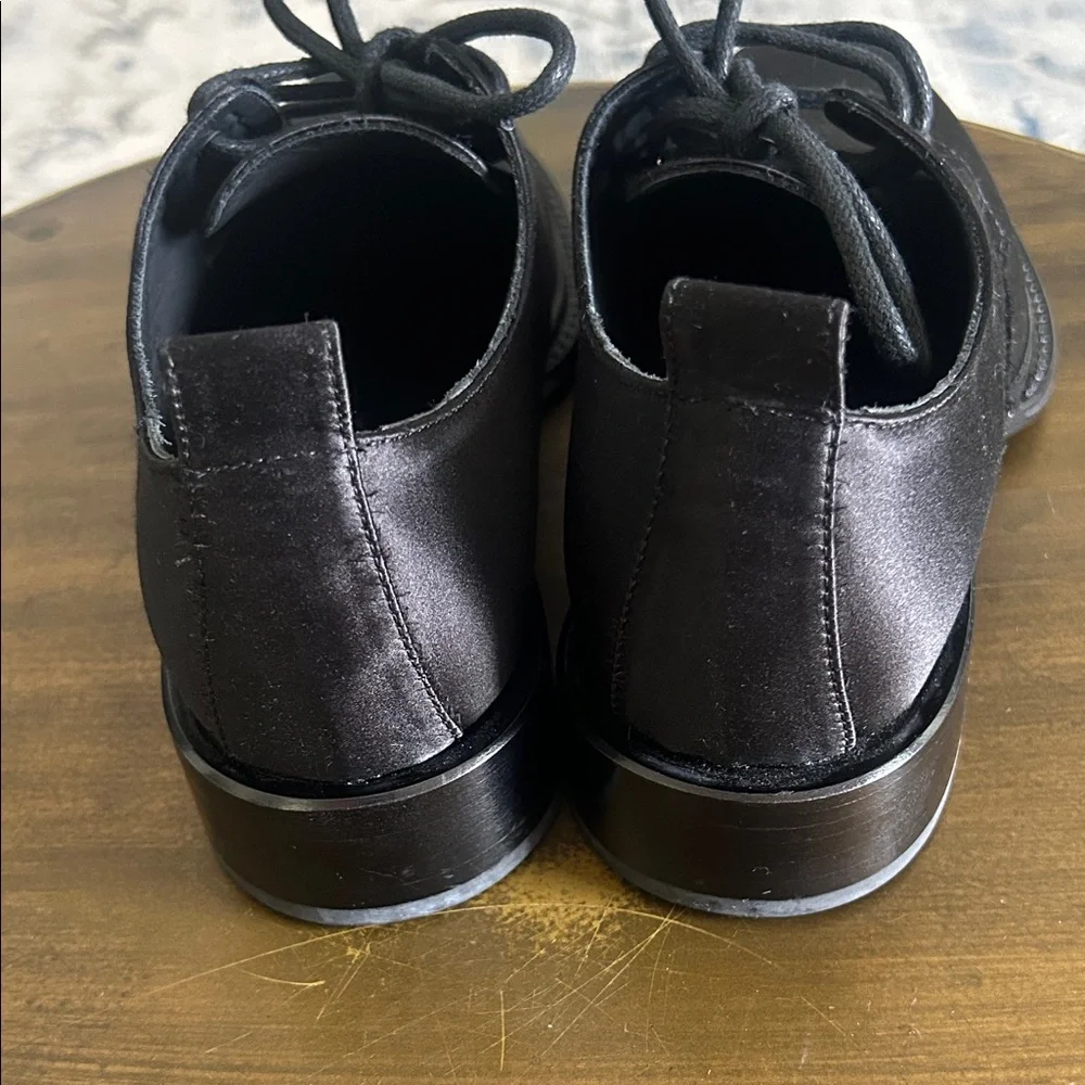 Ann Demeulemeester Black Men's Derby Lace-Up Shoes
